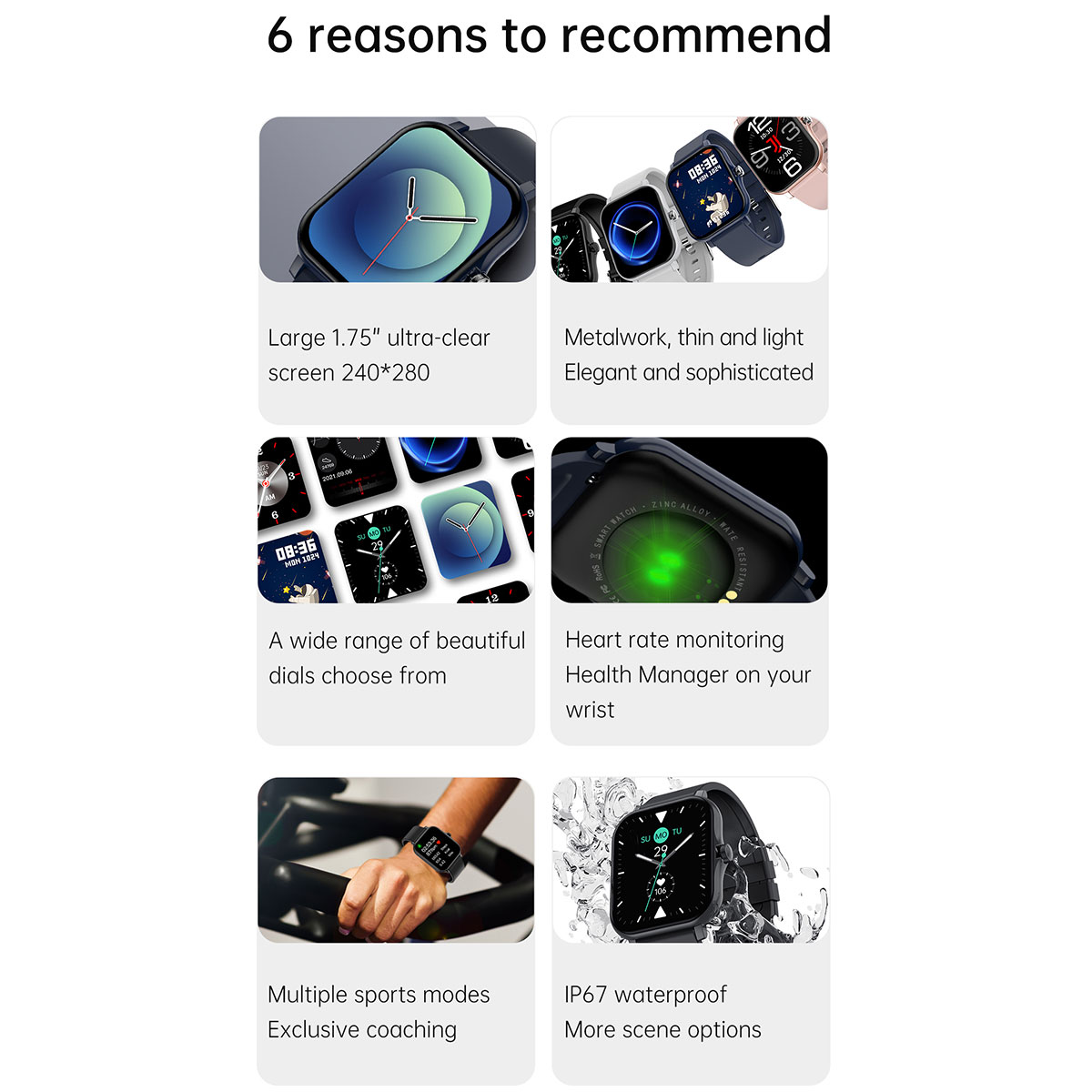 multifunction smart sports watch