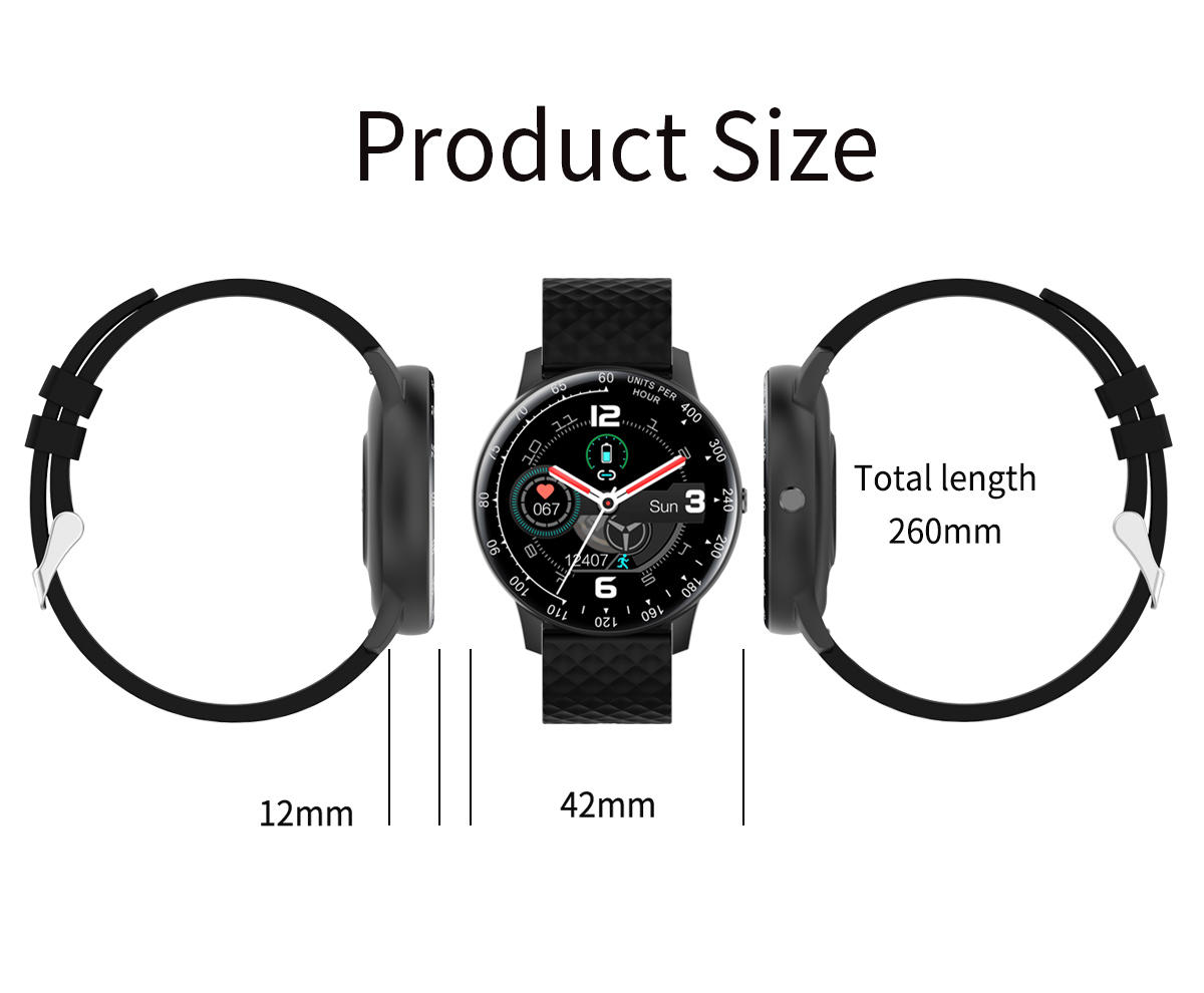 Round Fitness Smart Watch