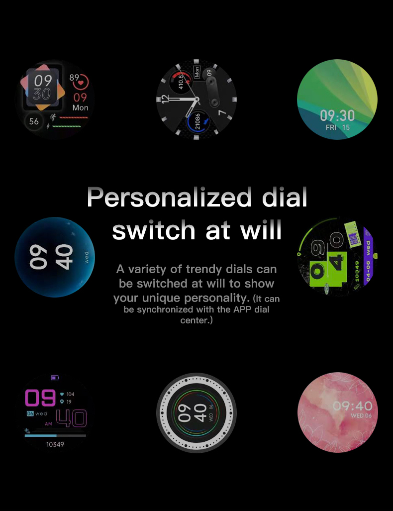 Waterproof ECG smart watch
