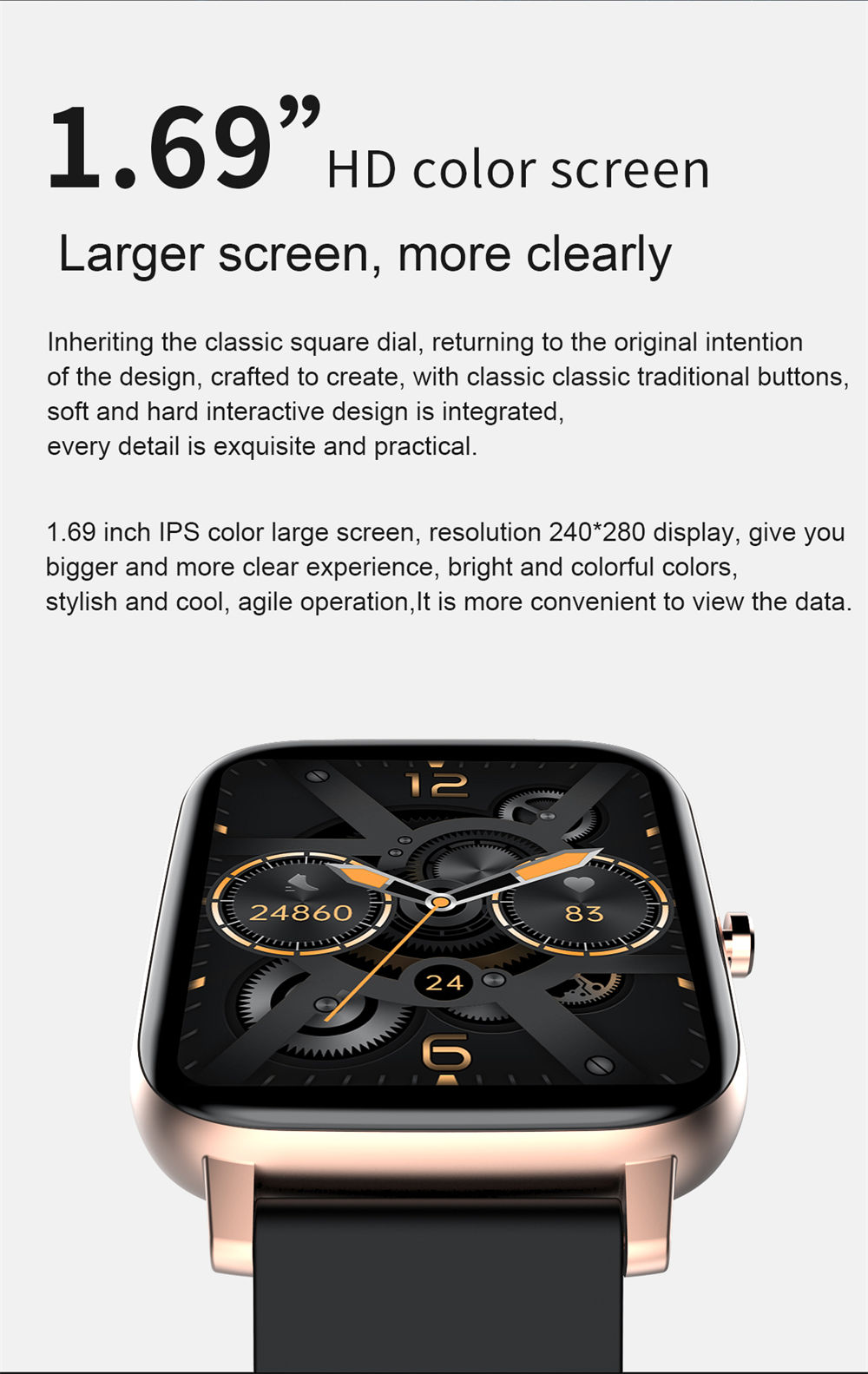 Waterproof Smart Watch