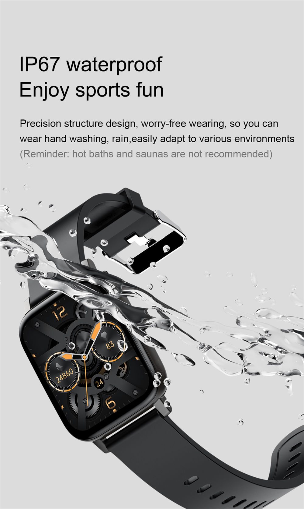 Waterproof Smart Watch