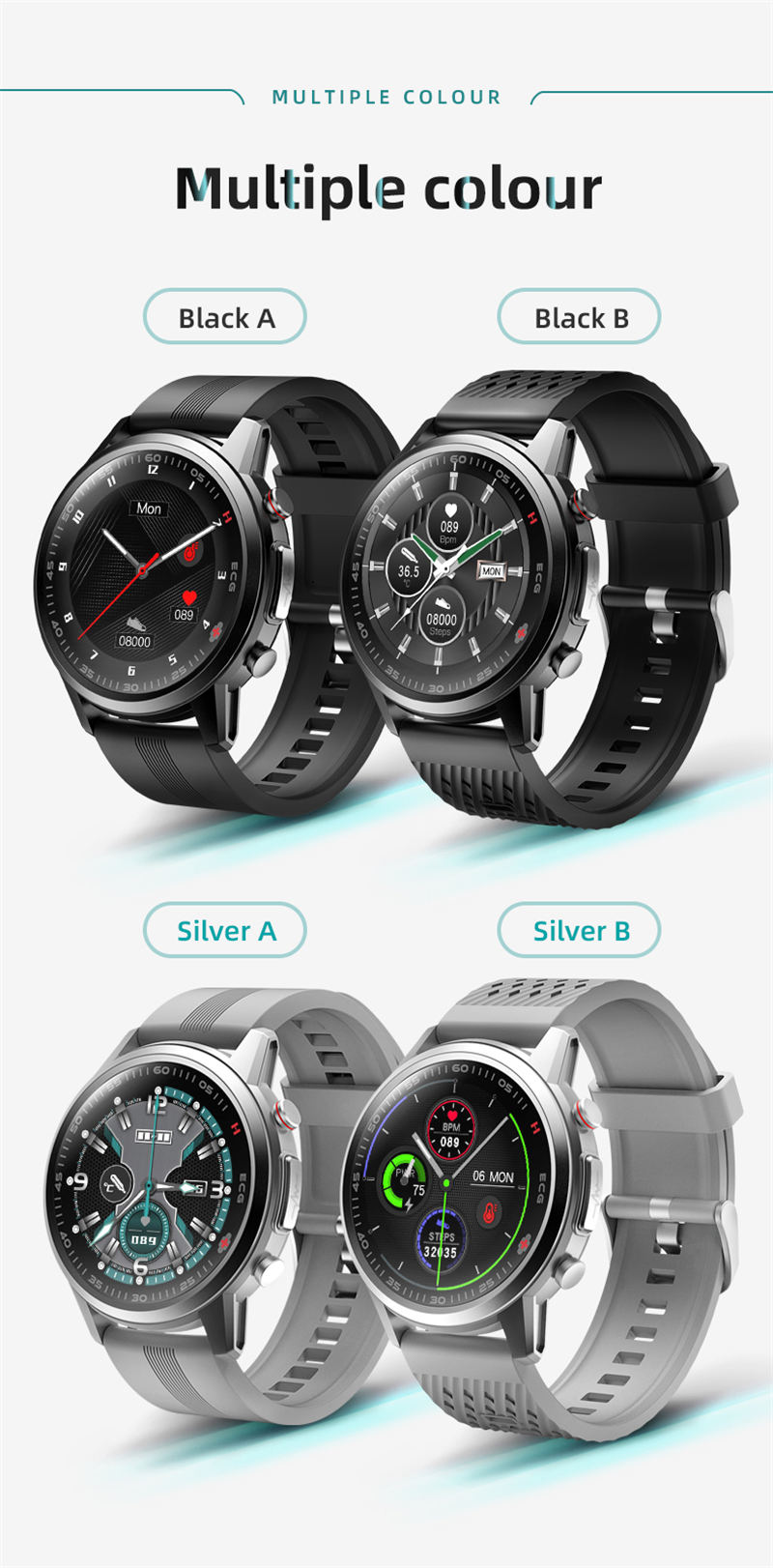 ECG Function Smart Watch