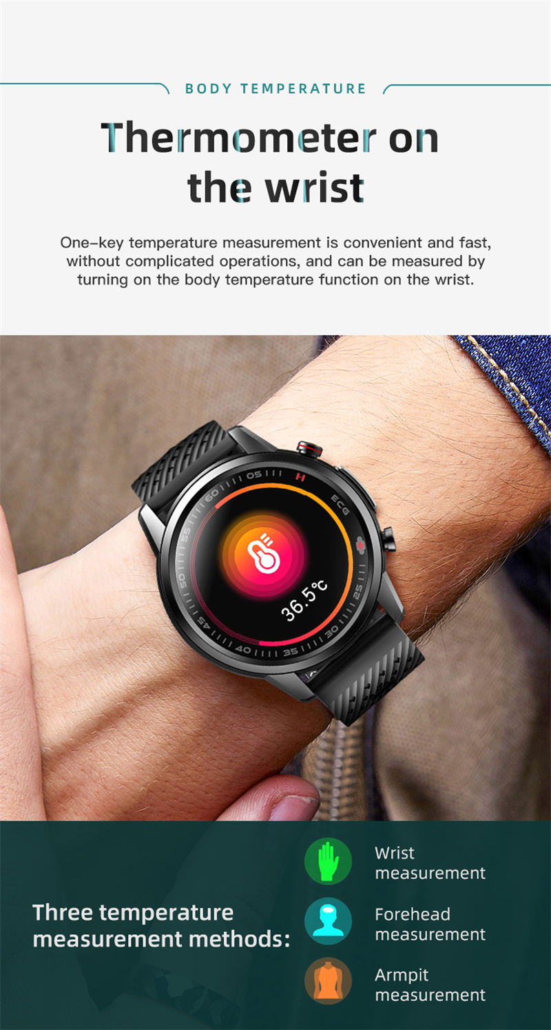 ECG Function Smart Watch