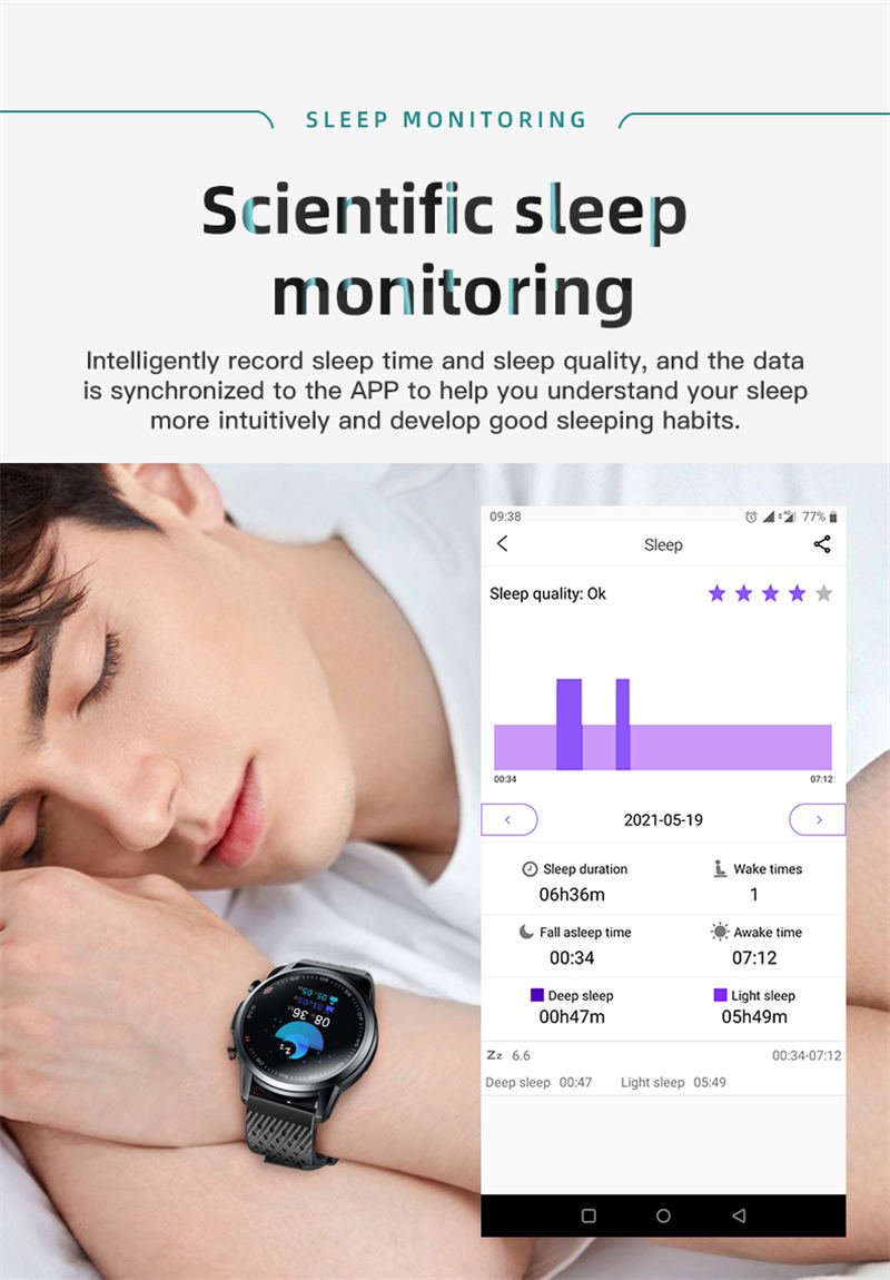 ECG Function Smart Watch