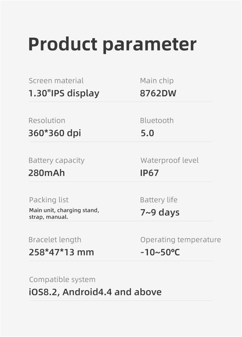ECG Function Smart Watch