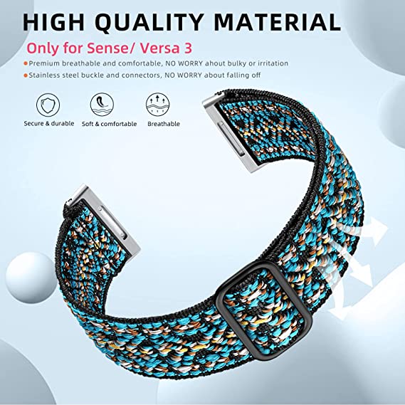 Braided Sport Nylon Loop Watch Bands Strap