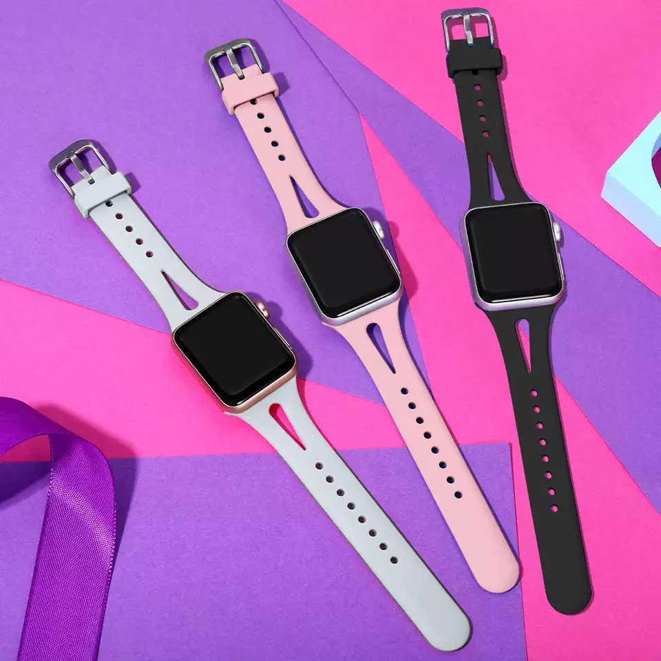 Apple Watch Soft Silicone Bands