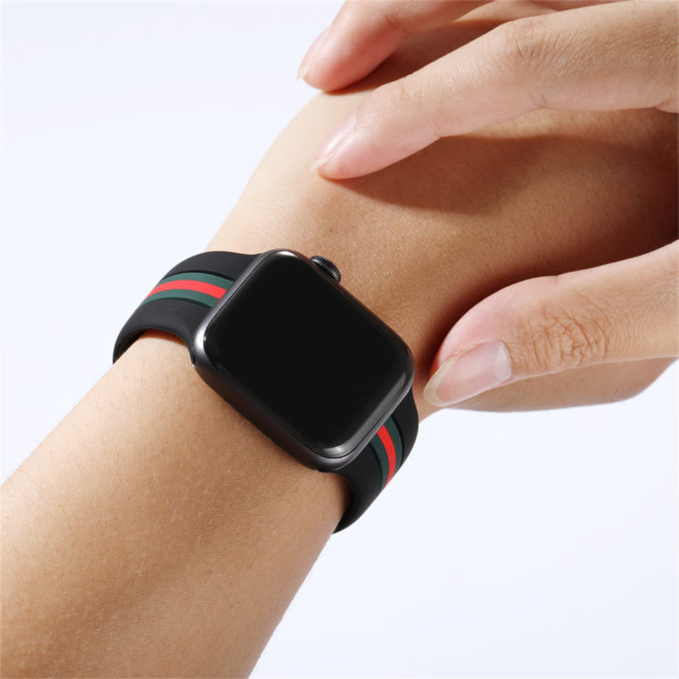 Double Colors Sport Watch Band Strap