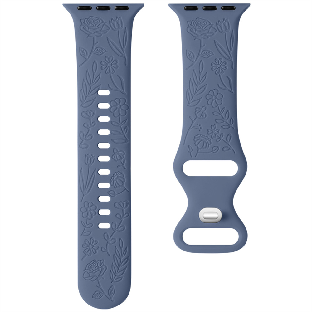 Engraved Silicone Watch Bands