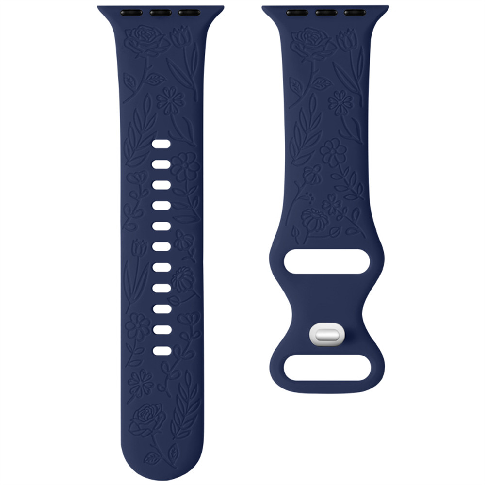 Engraved Silicone Watch Bands