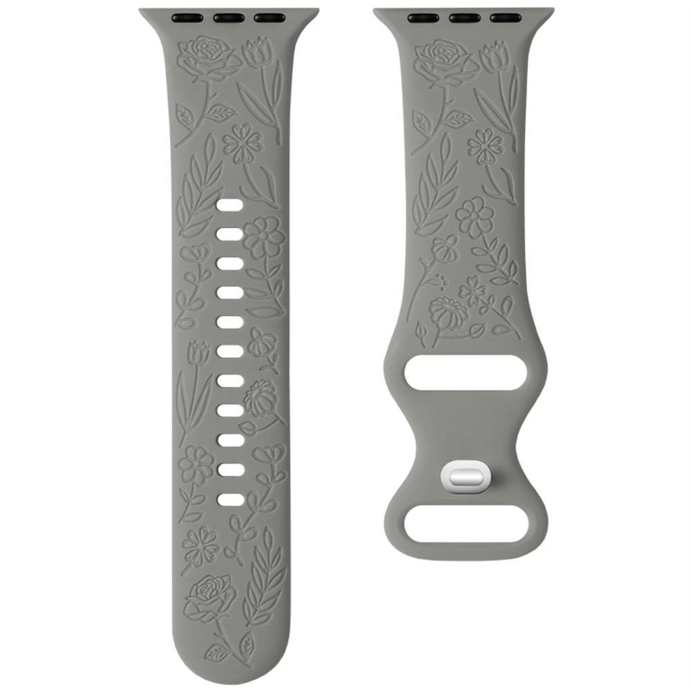 Engraved Silicone Watch Bands
