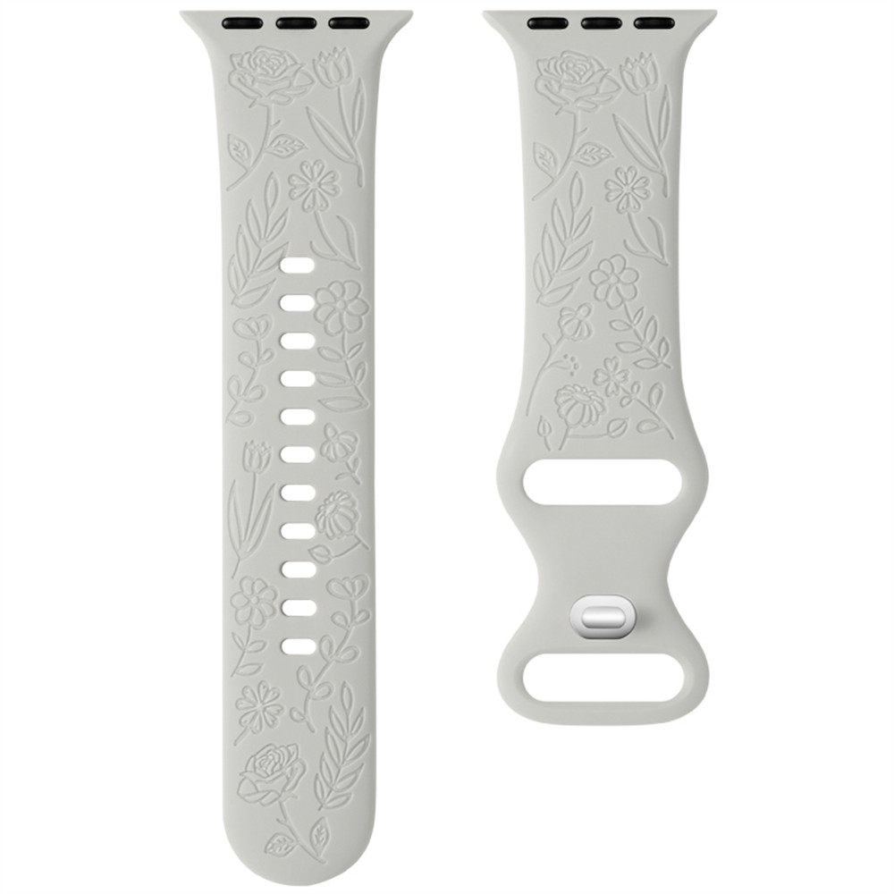 Engraved Silicone Watch Bands