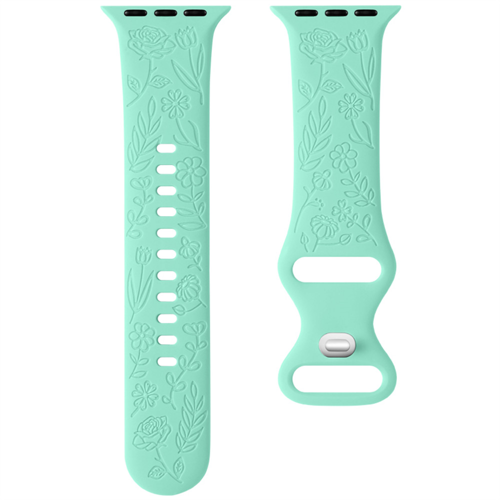 Engraved Silicone Watch Bands