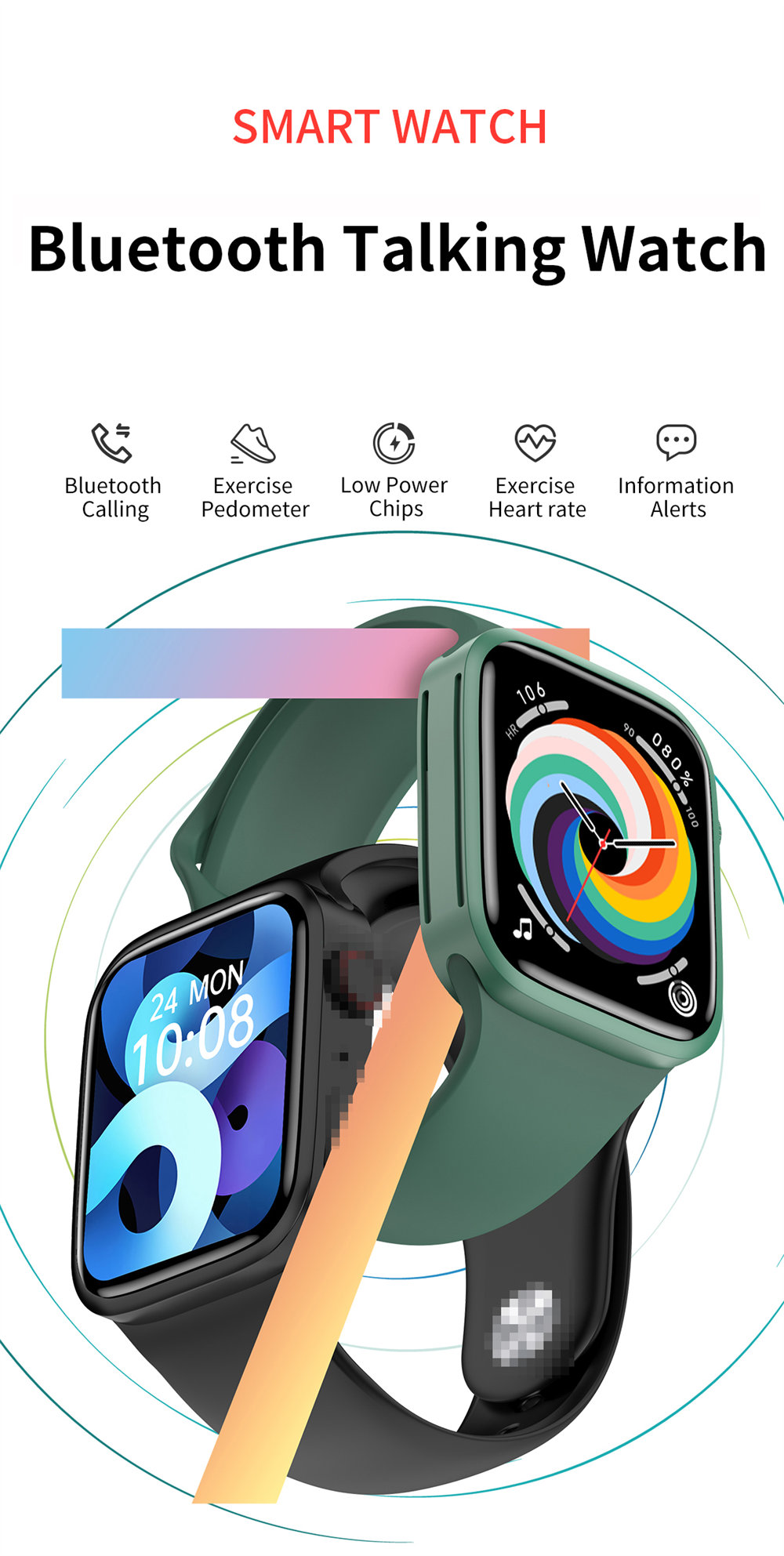 Sports Smartwatch Bracelet Fitness Tracker