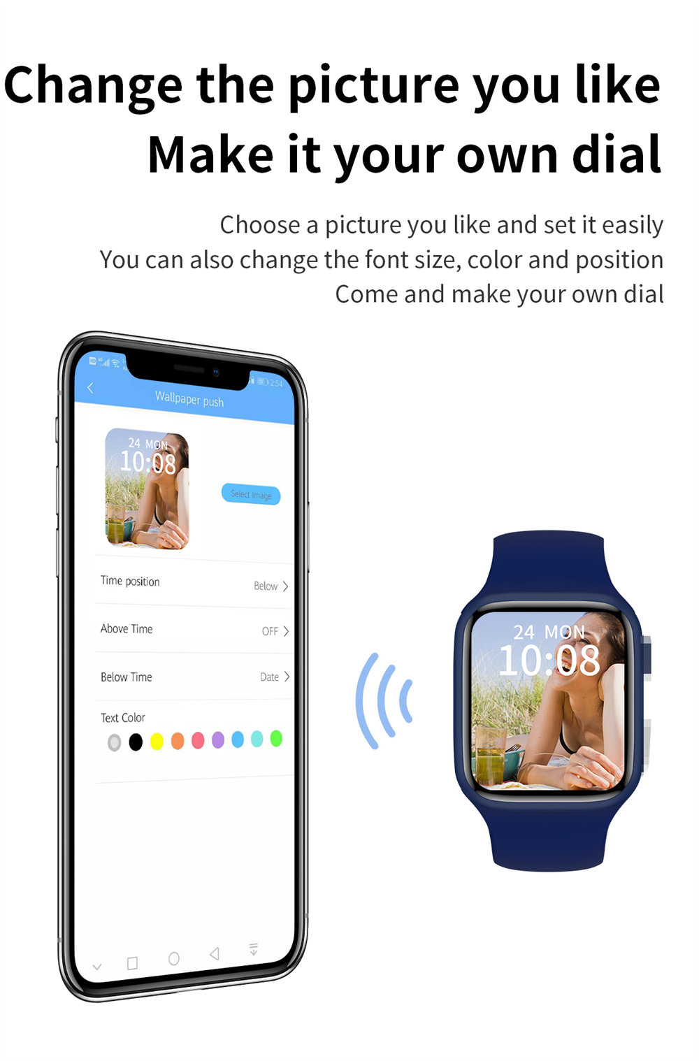 Waterproof Sports Smartwatch
