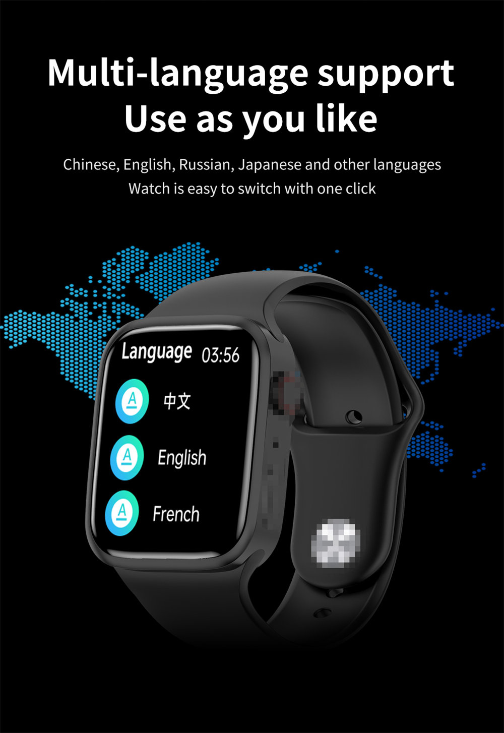 Waterproof Sports Smartwatch