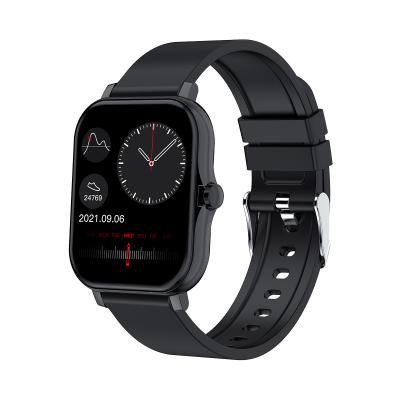 black multifunction smart sports watch