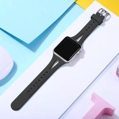 Soft Slim Silicone Watch Strap