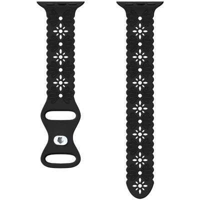 Hollow-out Silicone Watch Band